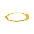 Captivating Heirloom 22k Gold Bangle Bracelet 