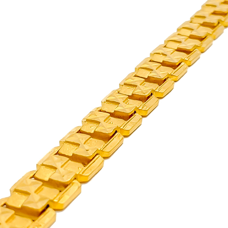 bold-elegant-22k-gold-mens-bracelet