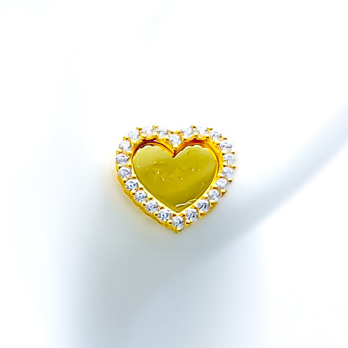 beautiful-heart-21k-gold-cz-earrings