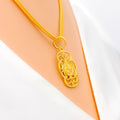 Posh Motif 22k Gold Allah Pendant 