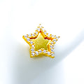 star-radiant-21k-gold-cz-earrings