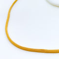 Rounded Dragon Rope 22K Gold Chain