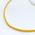 Rounded Dragon Rope 22K Gold Chain 