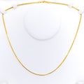 Medium Boxed Link 22K Gold Chain