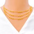 Attractive Lightweight Layered Orb Necklace Set
