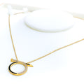 graceful-posh-21k-gold-cz-necklace