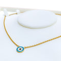 modish-noble-21k-gold-cz-necklace