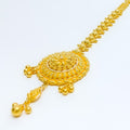 Signature Heirloom Floral 22k Gold Tikka 