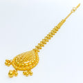 Beautiful Bead Lined 22k Gold Tikka 