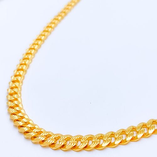 Heavy Solid Link Chain  - 26"