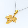 chic-sparkling-22k-gold-cz-pendant