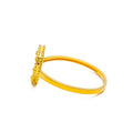 Attractive Heart 21K Gold Ring