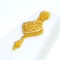 Mesmerizing Ornamental Long Beaded 22k Gold Set