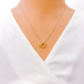 chic-dual-heart-diamond-18k-gold-pendant