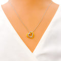 chic-dual-heart-diamond-18k-gold-pendant