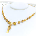 Elegant Charming 21k Gold Necklace