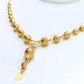 Shimmering Upscale 21k Gold Necklace