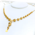 Shimmering Upscale 21k Gold Necklace