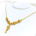 Dazzling Detailed  21k Gold Necklace