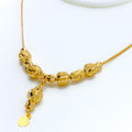 Beadwork Delightful 21k Gold Necklace