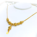 Beadwork Delightful 21k Gold Necklace