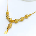 Lovely Ethereal 21k Gold Necklace