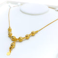 Lovely Ethereal 21k Gold Necklace