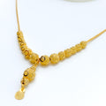 Elevated Lush 21k Gold Necklace