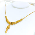 Elevated Lush 21k Gold Necklace