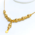 Dressy Decorative 21k Gold Necklace