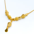 Stylish Brilliant 21k Gold Necklace