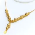 Stunning Artistic 21k Gold Necklace