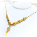 Stunning Artistic 21k Gold Necklace