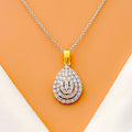 sparkling-domed-diamond-18k-gold-pendant