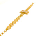 Mesmerizing Everlasting Regal 21k Gold Bracelet