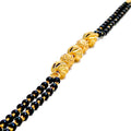 charming-dressy-22k-gold-black-bead-bracelet