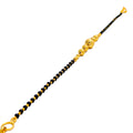 fashionable-elevated-22k-gold-black-bead-bracelet