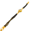 tasteful-stately-22k-gold-black-bead-bracelet