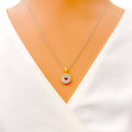 open-heart-diamond-18k-gold-pendant