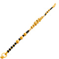 regal-sophisticated-2k-gold-black-bead-bracelet