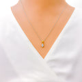 delicate-diamond-18k-gold-pendant