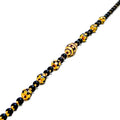 lovely-fashionable-22k-gold-black-bead-bracelet