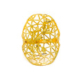 Magnificent Netted 22k Gold Ring 