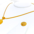 lovely-etched-22k-gold-pendant-set
