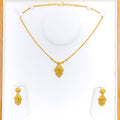 Festive Radiant 22k Gold Necklace Set
