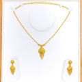 Majestic Drop 22k Gold Necklace Set 