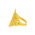 Glam Eclectic 21k Gold Priceless Ring 