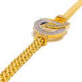 fashionable-ethereal-21k-gold-cz-bracelet