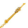 magnificent-flower-21k-gold-cz-bracelet