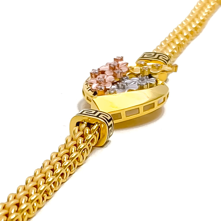 colorful-shimmering-21k-gold-cz-bracelet